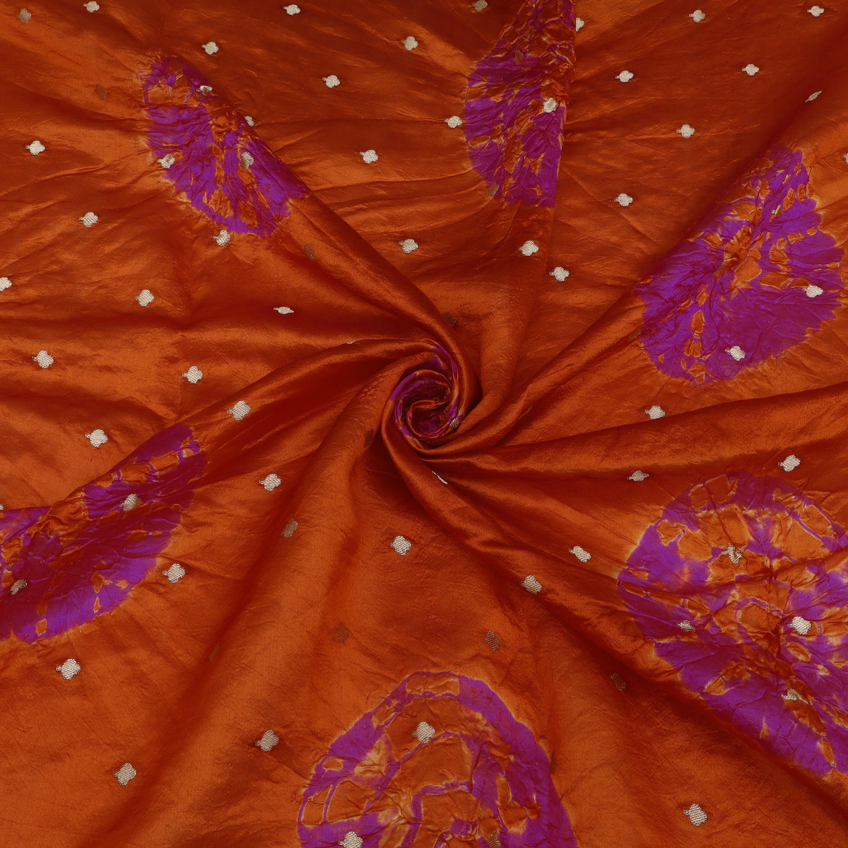 Pure Bandhani Brocade Fabric