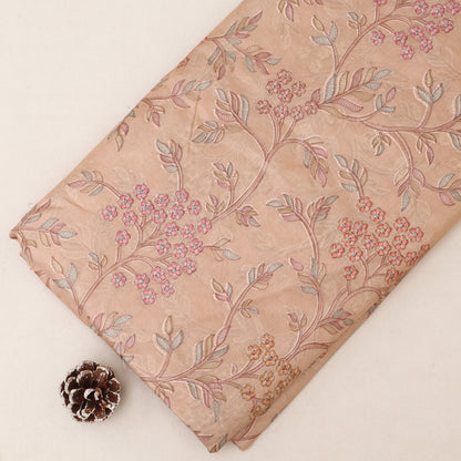 Pure Tussar Embroidery Fabric