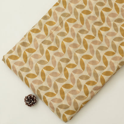 Mul Chanderi Print Fabric