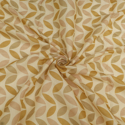 Mul Chanderi Print Fabric