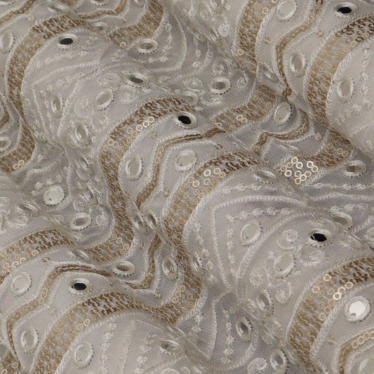 Georgette Embroidery Fabric