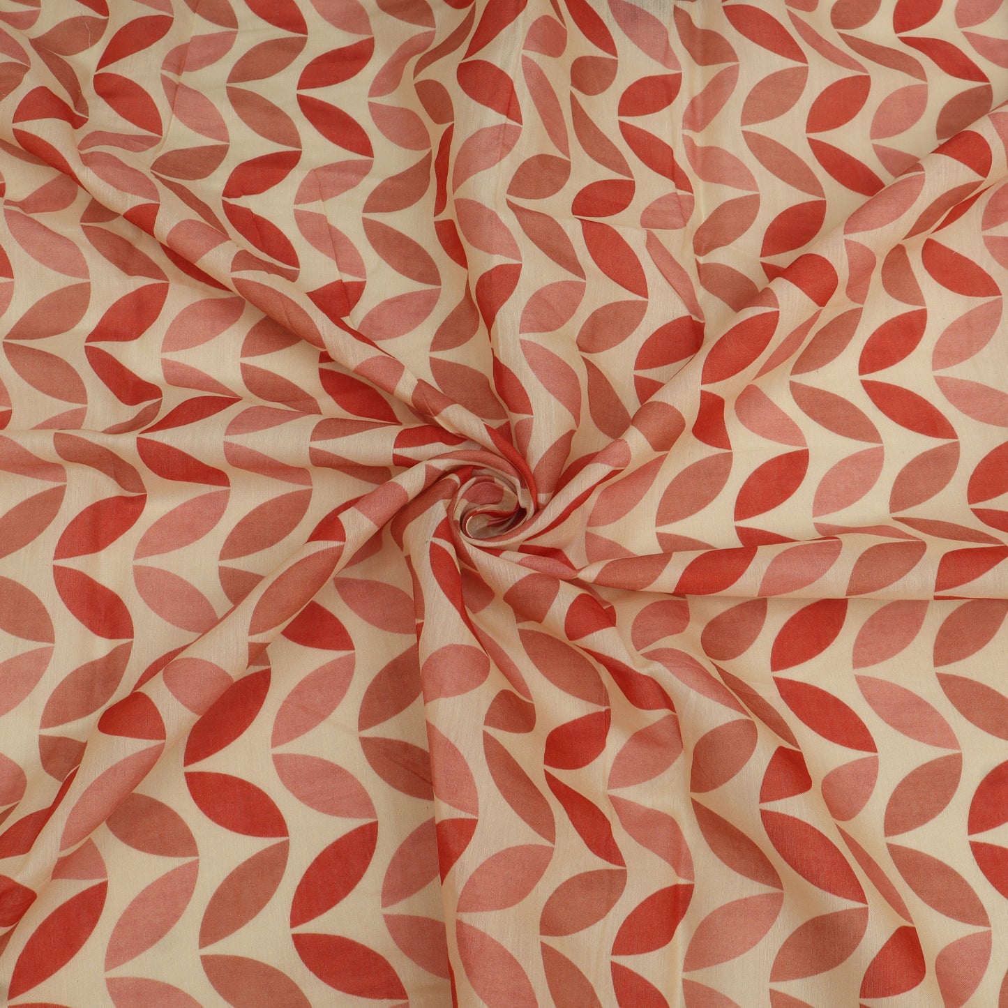 Mul Chanderi Print Fabric