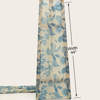 Mul Chanderi Print Fabric