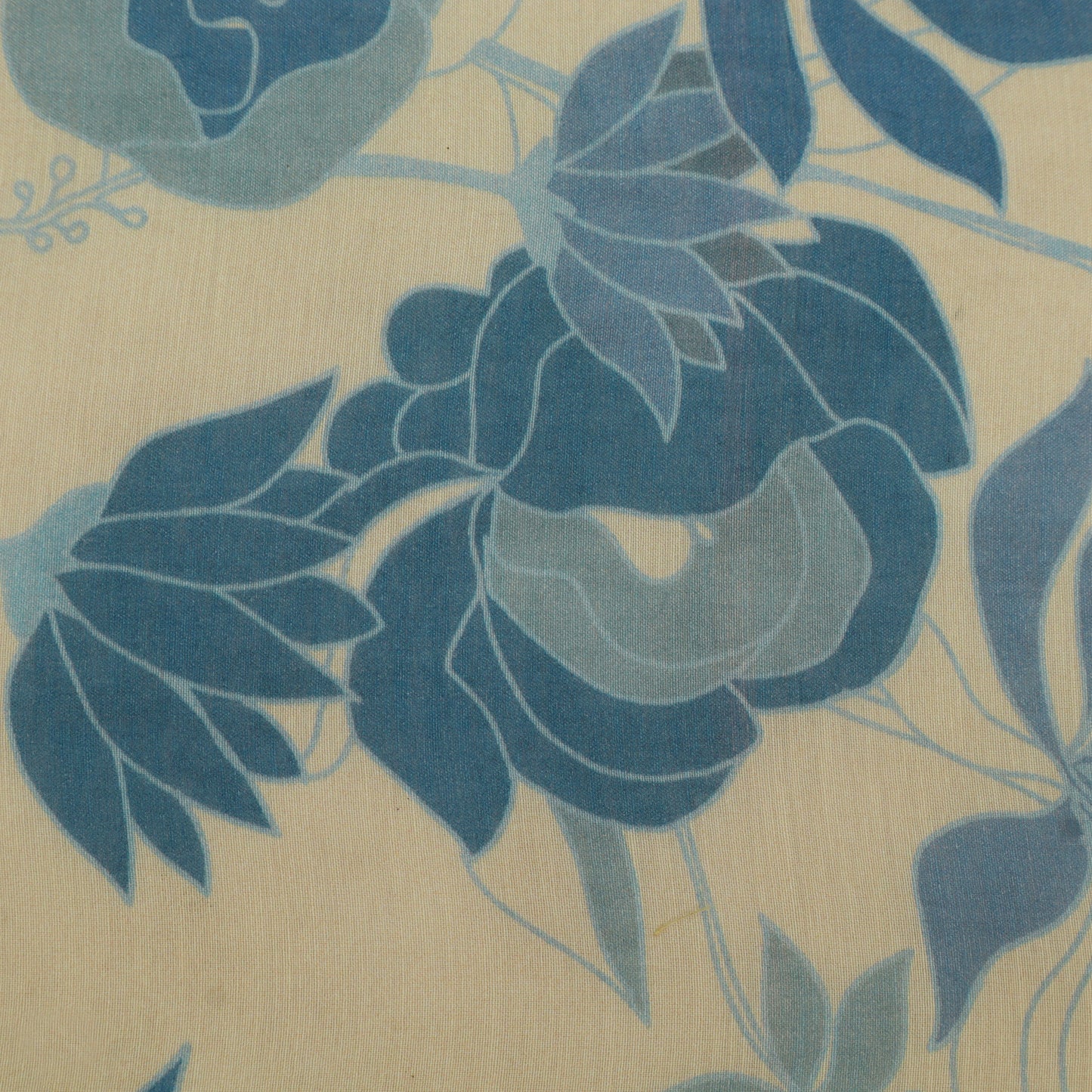 Mul Chanderi Print Fabric