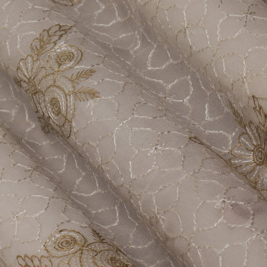 Georgette Embroidery Fabric