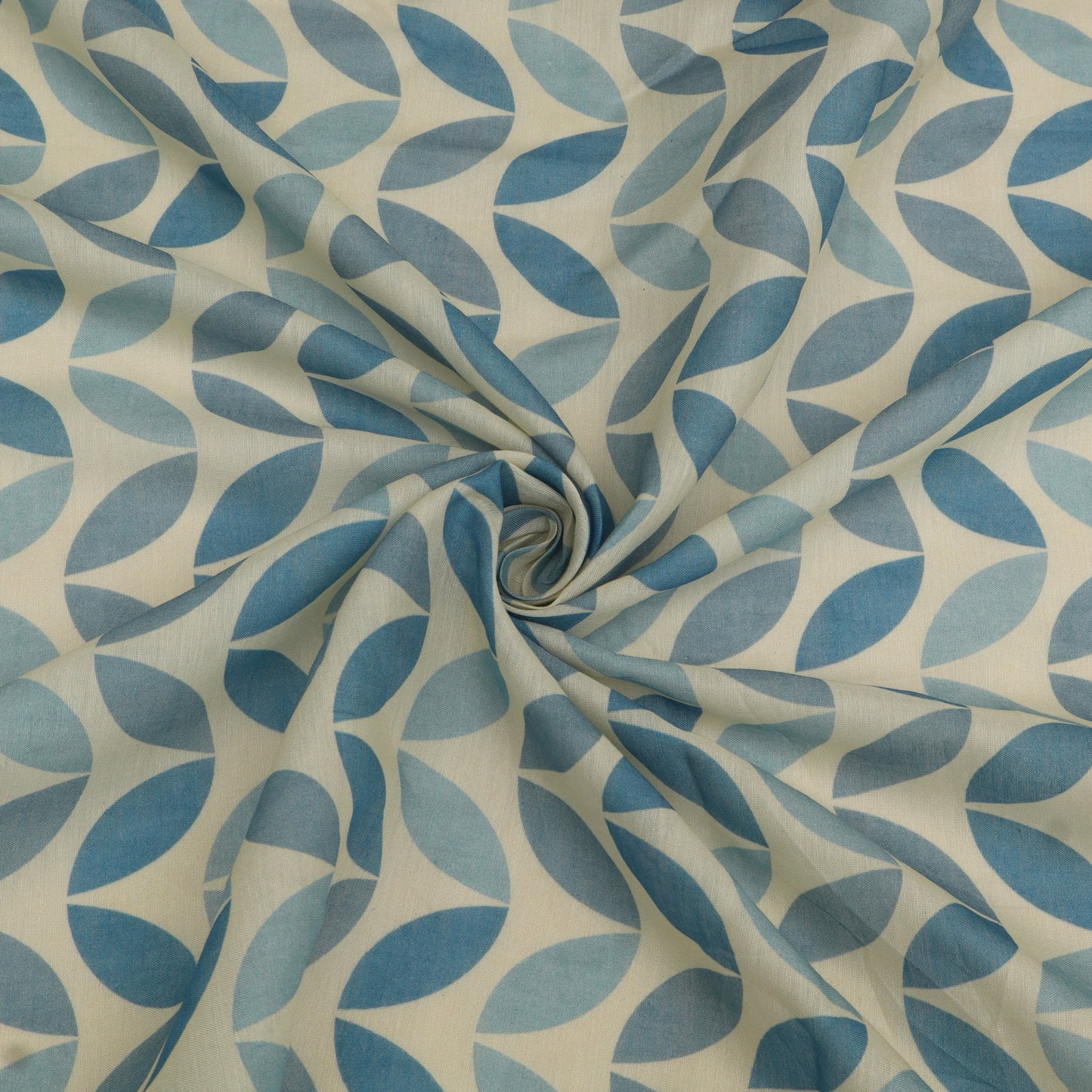 Mul Chanderi Print Fabric