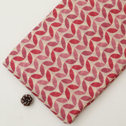 Mul Chanderi Print Fabric