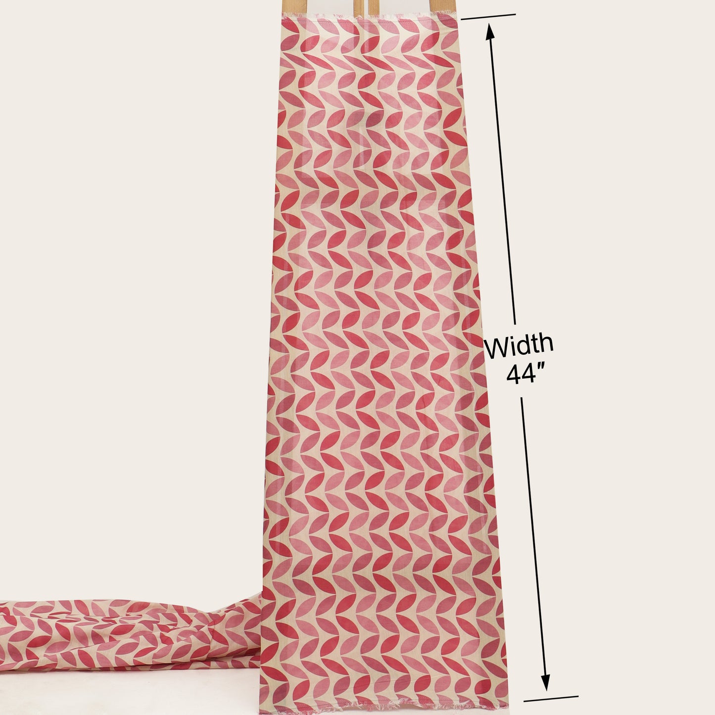 Mul Chanderi Print Fabric