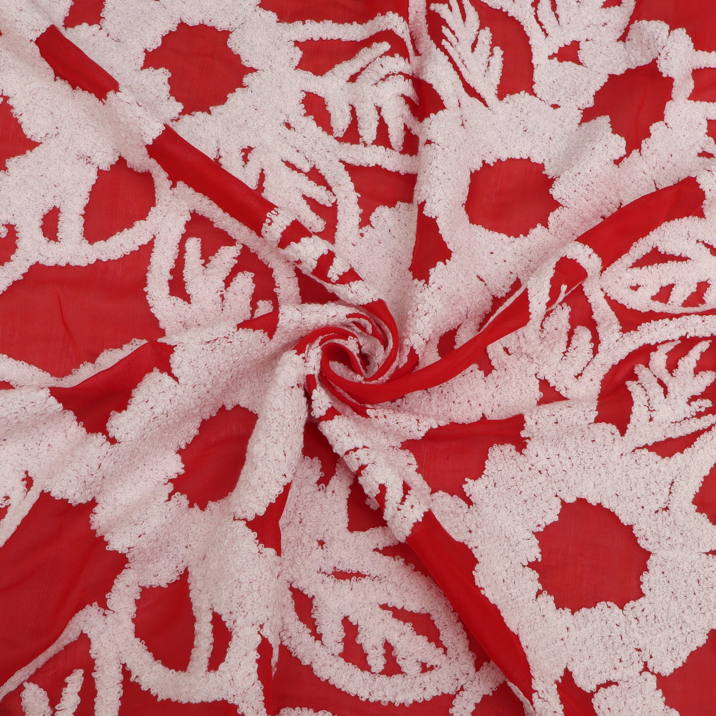 Organza Embroidery Fabric