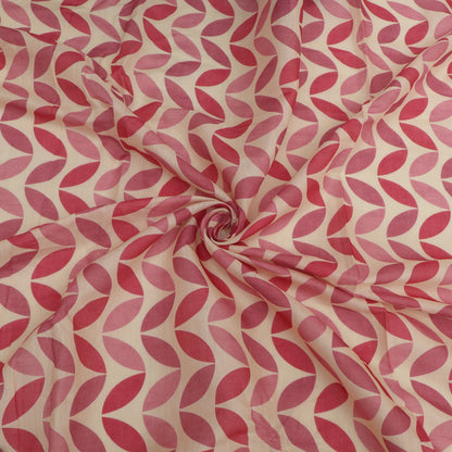 Mul Chanderi Print Fabric