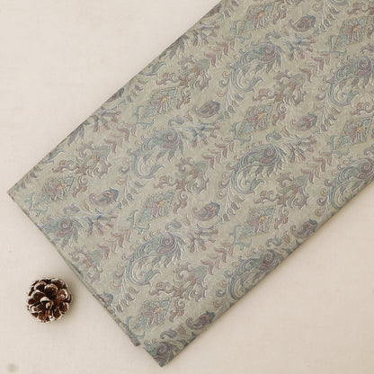 Pure Tussar Embroidery Fabric