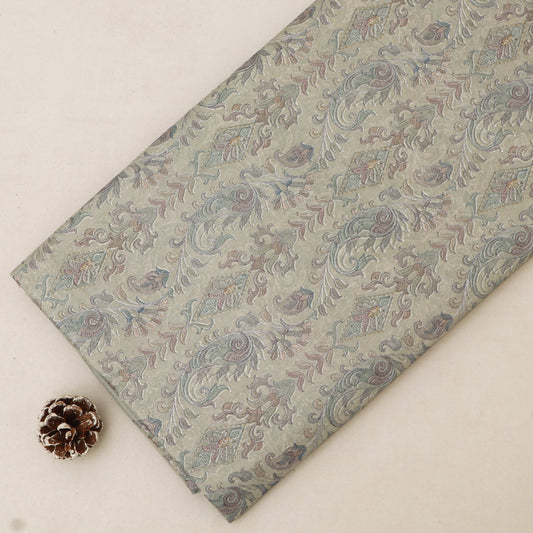 Pure Tussar Embroidery Fabric