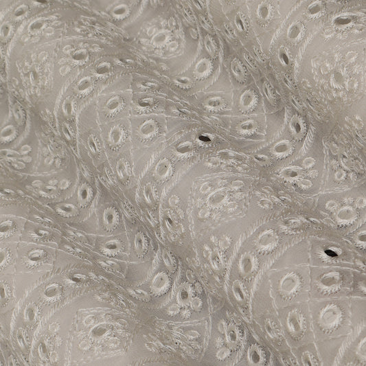 Georgette Embroidery Fabric