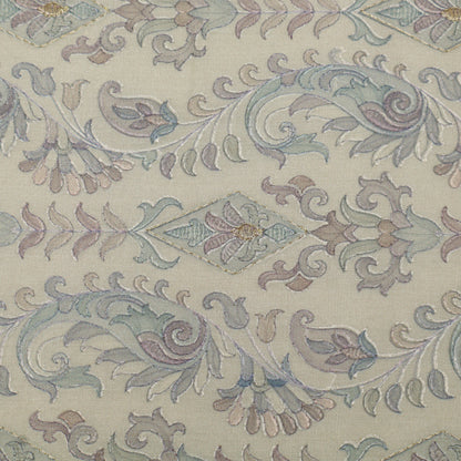 Pure Tussar Embroidery Fabric