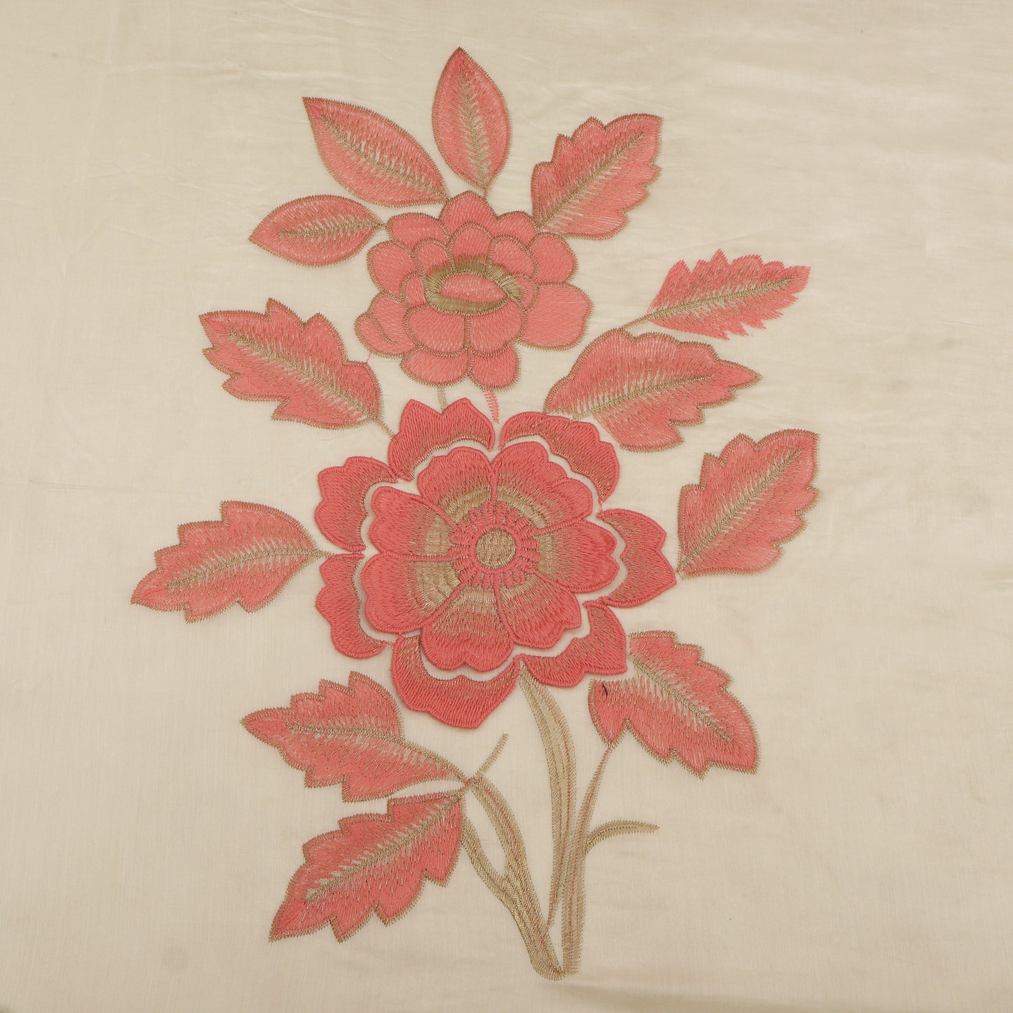 Chanderi Embroidery Fabric