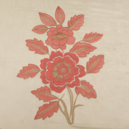 Chanderi Embroidery Fabric