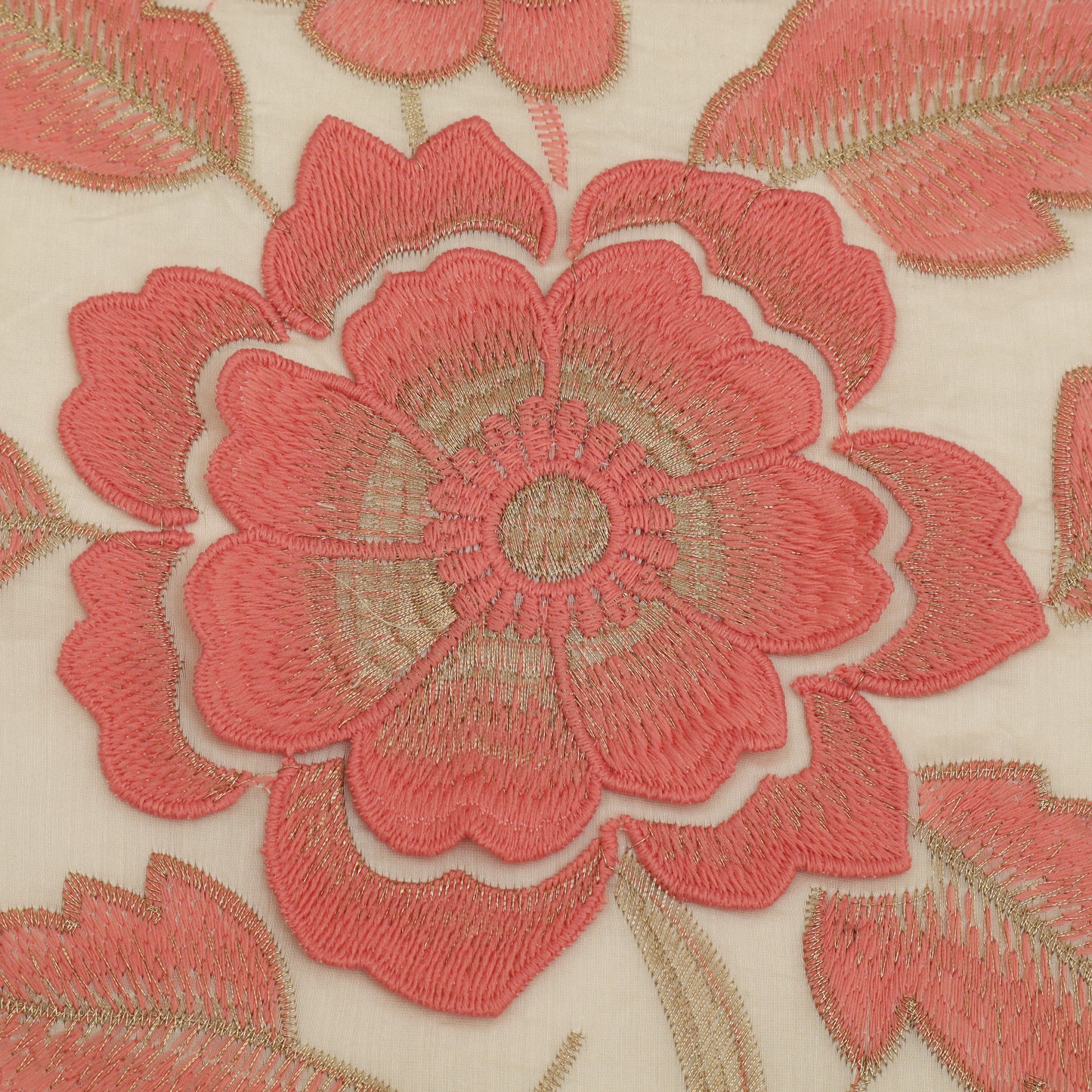 Chanderi Embroidery Fabric