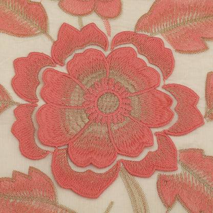 Chanderi Embroidery Fabric