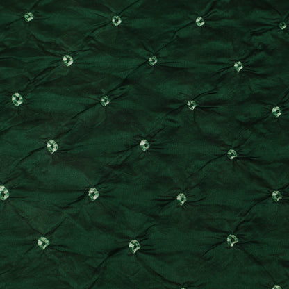 Pure Munga Bandhani Brocade Fabric