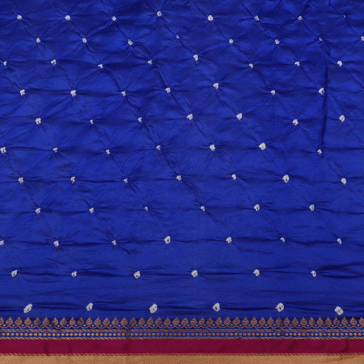 Pure Munga Bandhani Brocade Fabric