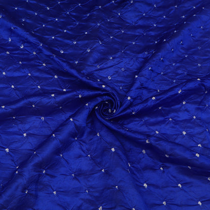Pure Munga Bandhani Brocade Fabric