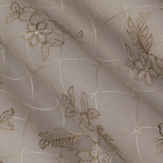 Georgette Embroidery Fabric