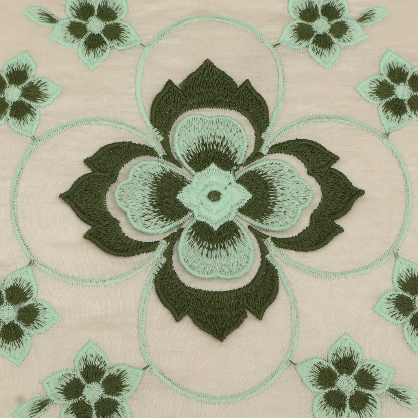 Chanderi Embroidery Fabric