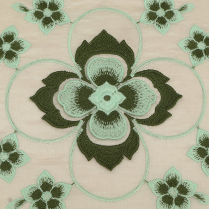 Chanderi Embroidery Fabric