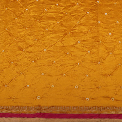 Pure Munga Bandhani Brocade Fabric