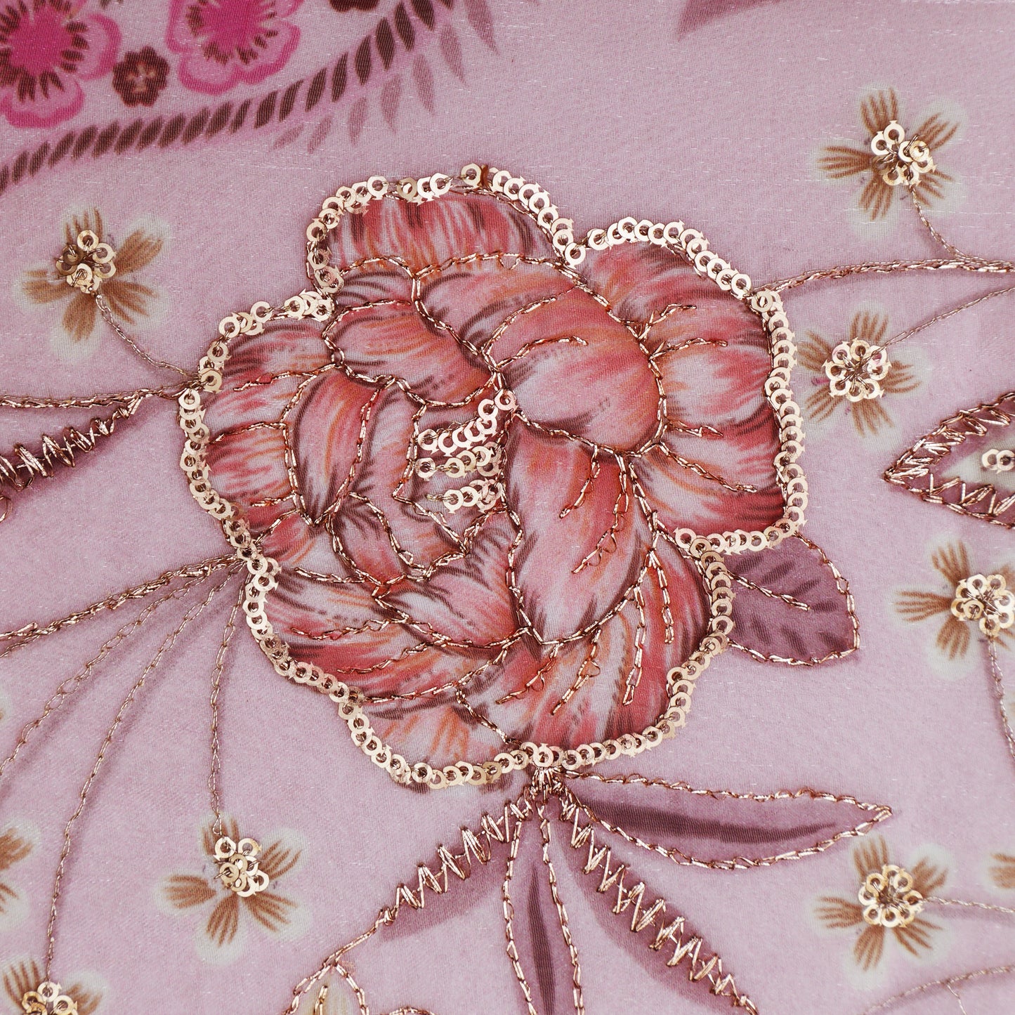 Jimmy Choo Sequins Embroidery Fabric