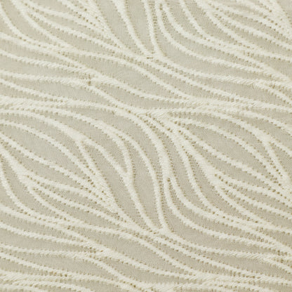 White Color Georgette Embroidery Fabric