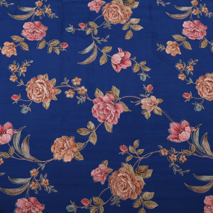 Pure Chinya Silk Embroidery Fabric