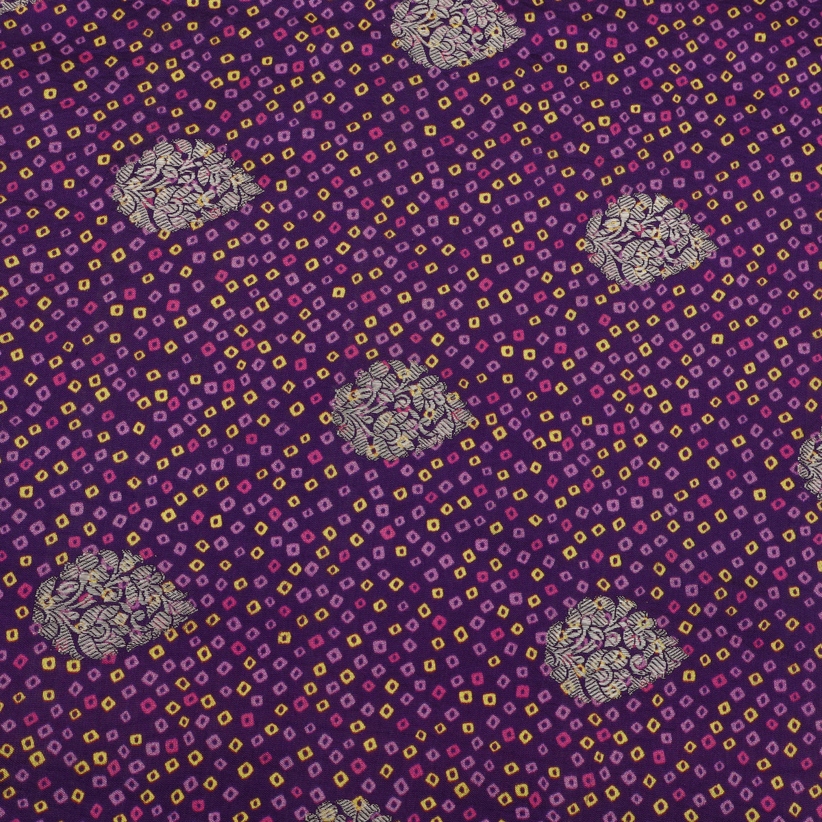 Pure Gaji Silk Print Fabric