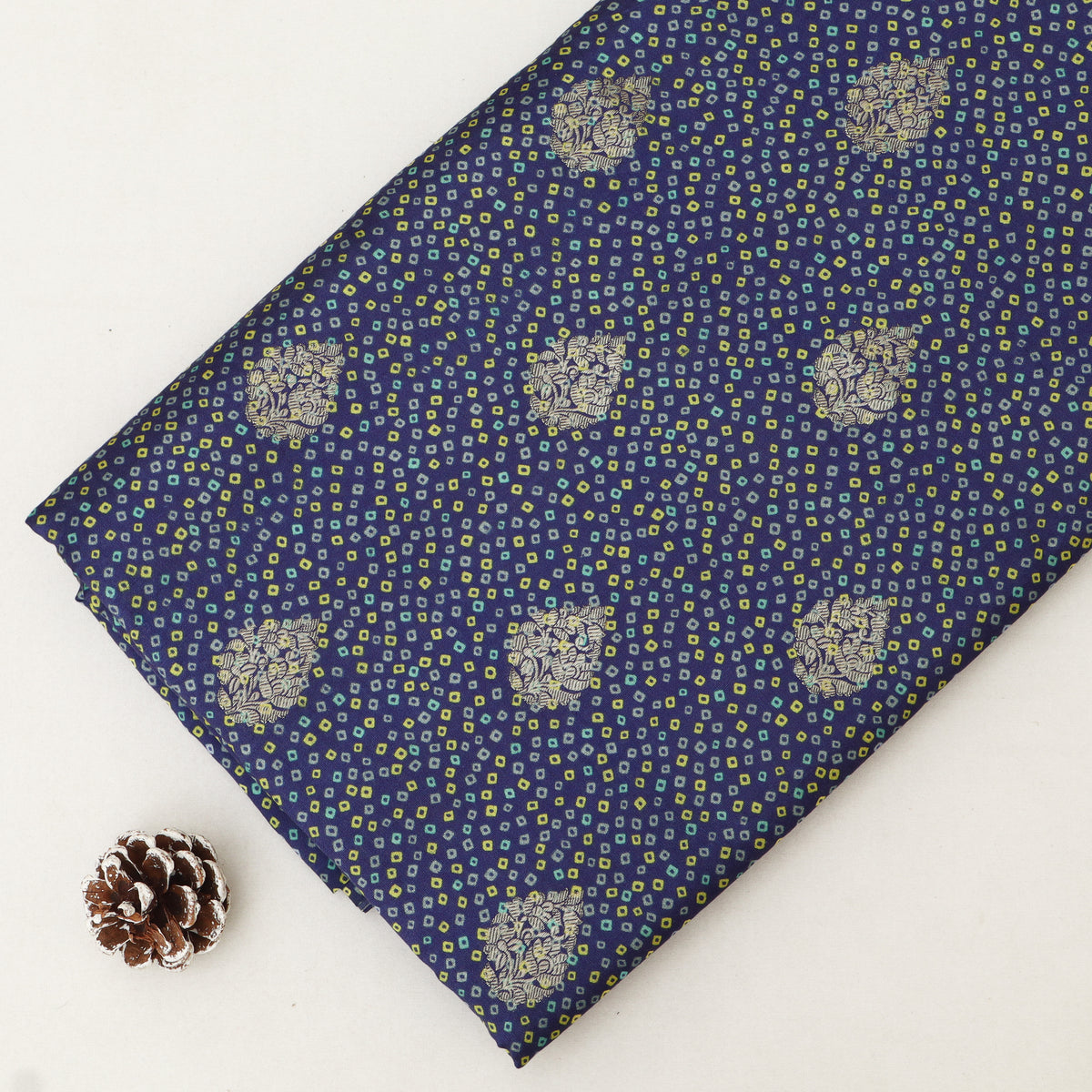 Pure Gaji Silk Print Fabric