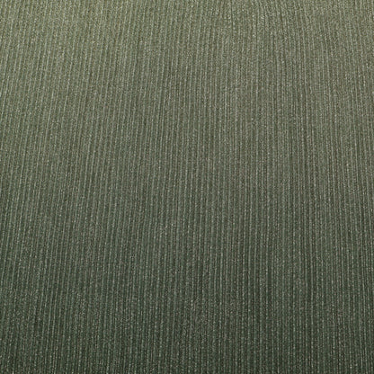 Close-up of a textured green fabric surface