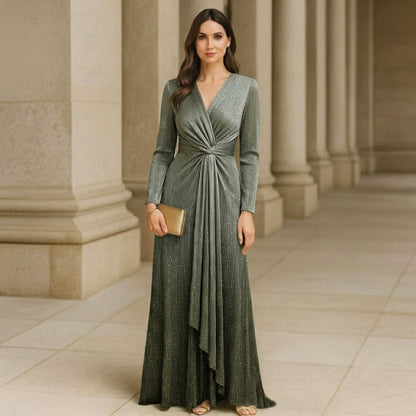 Shaded Georgette Shimmer Fabric