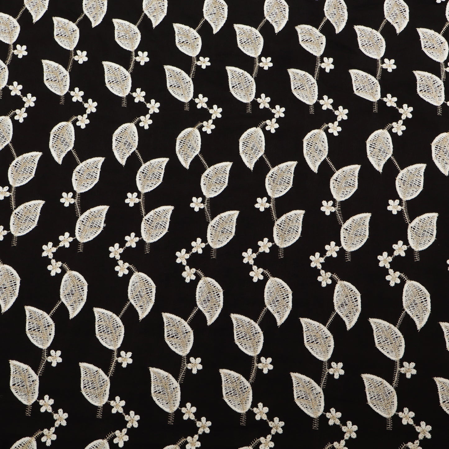 Chanderi Embroidery Fabric
