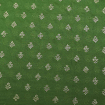 Pista Green Color Brocade Fabric