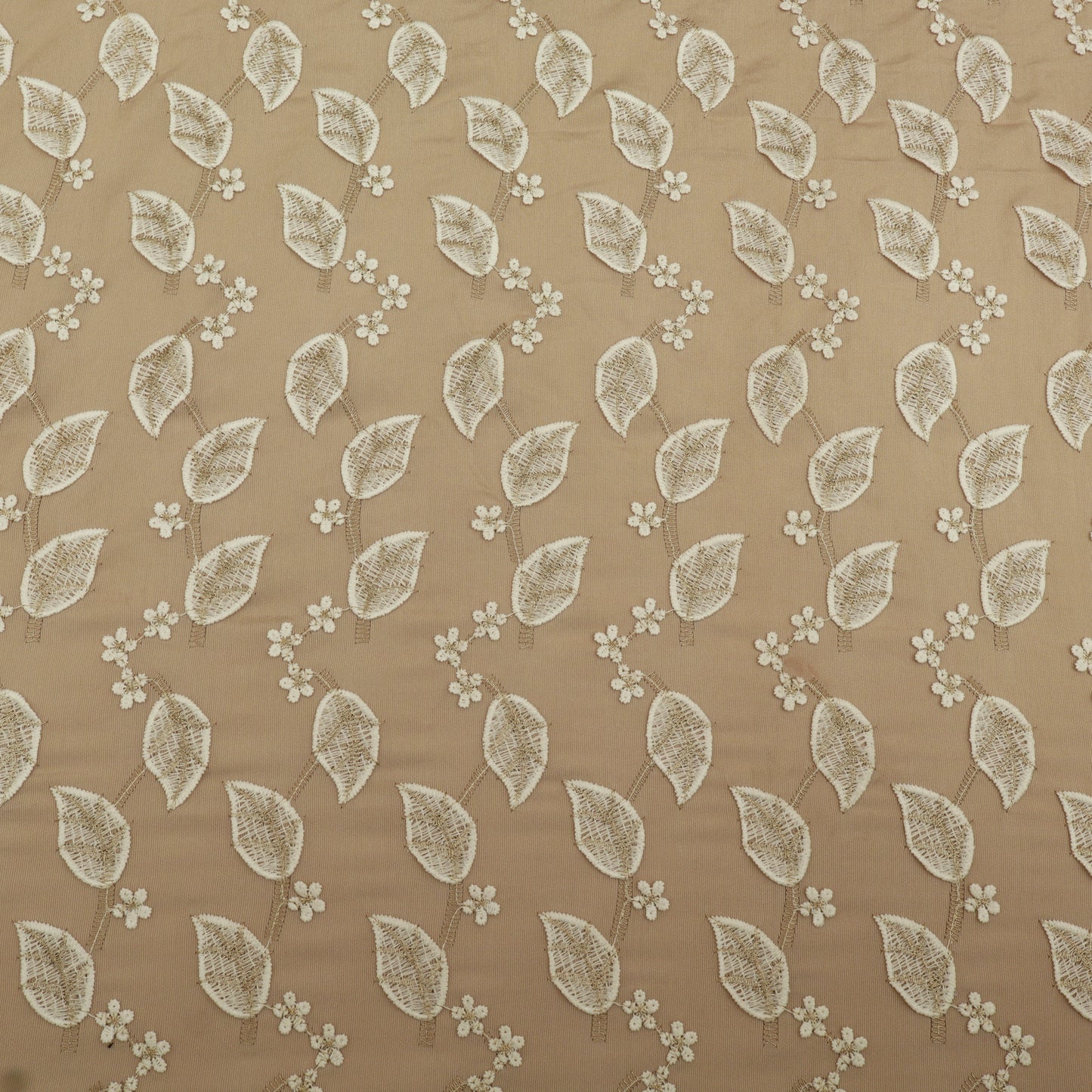 Chanderi Embroidery Fabric