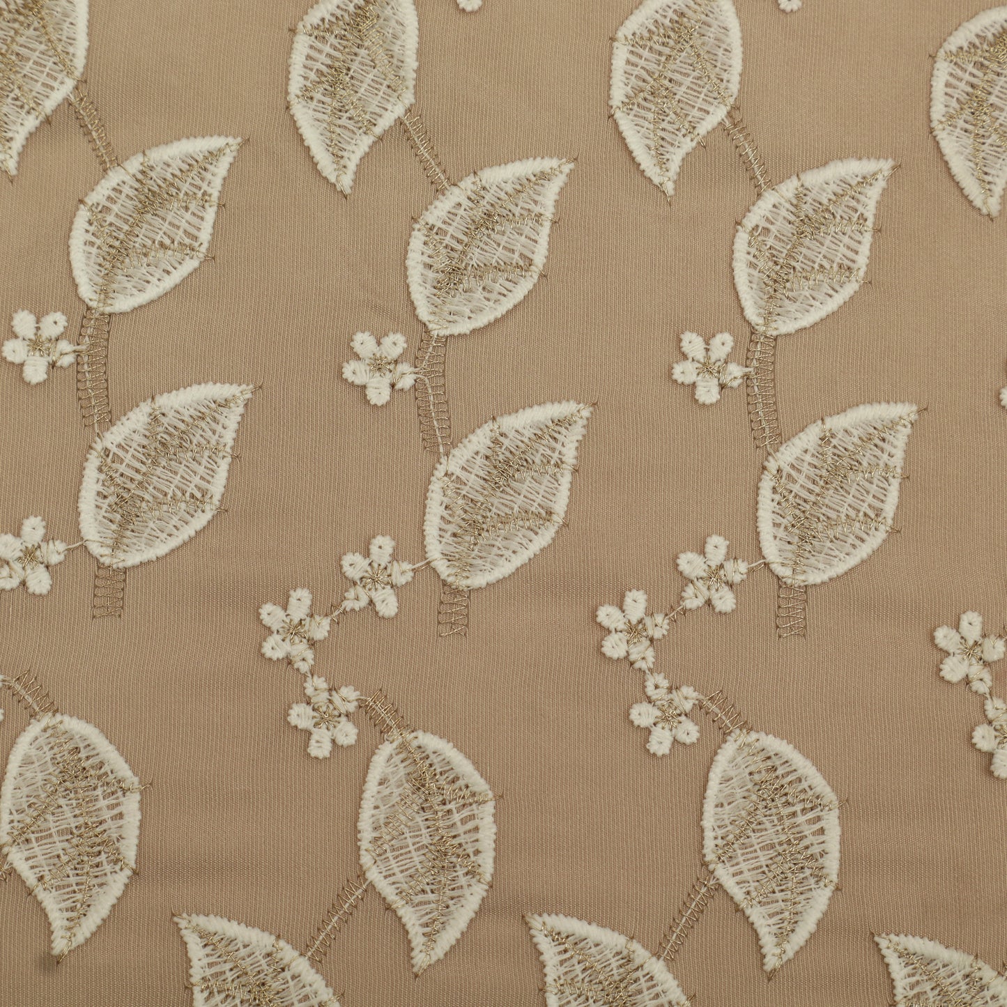 Chanderi Embroidery Fabric