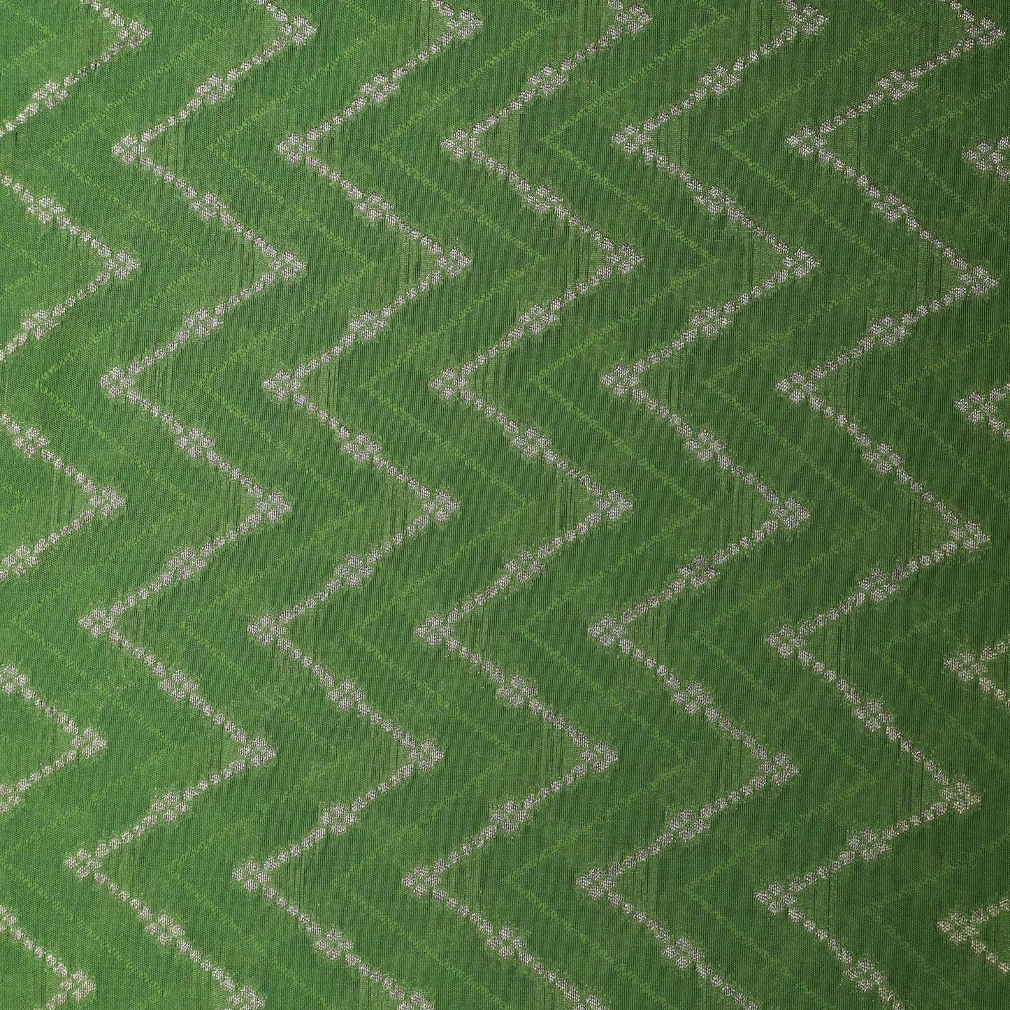 Pista Green Color Brocade Fabric