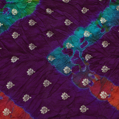 Pure Bandhani Brocade Fabric