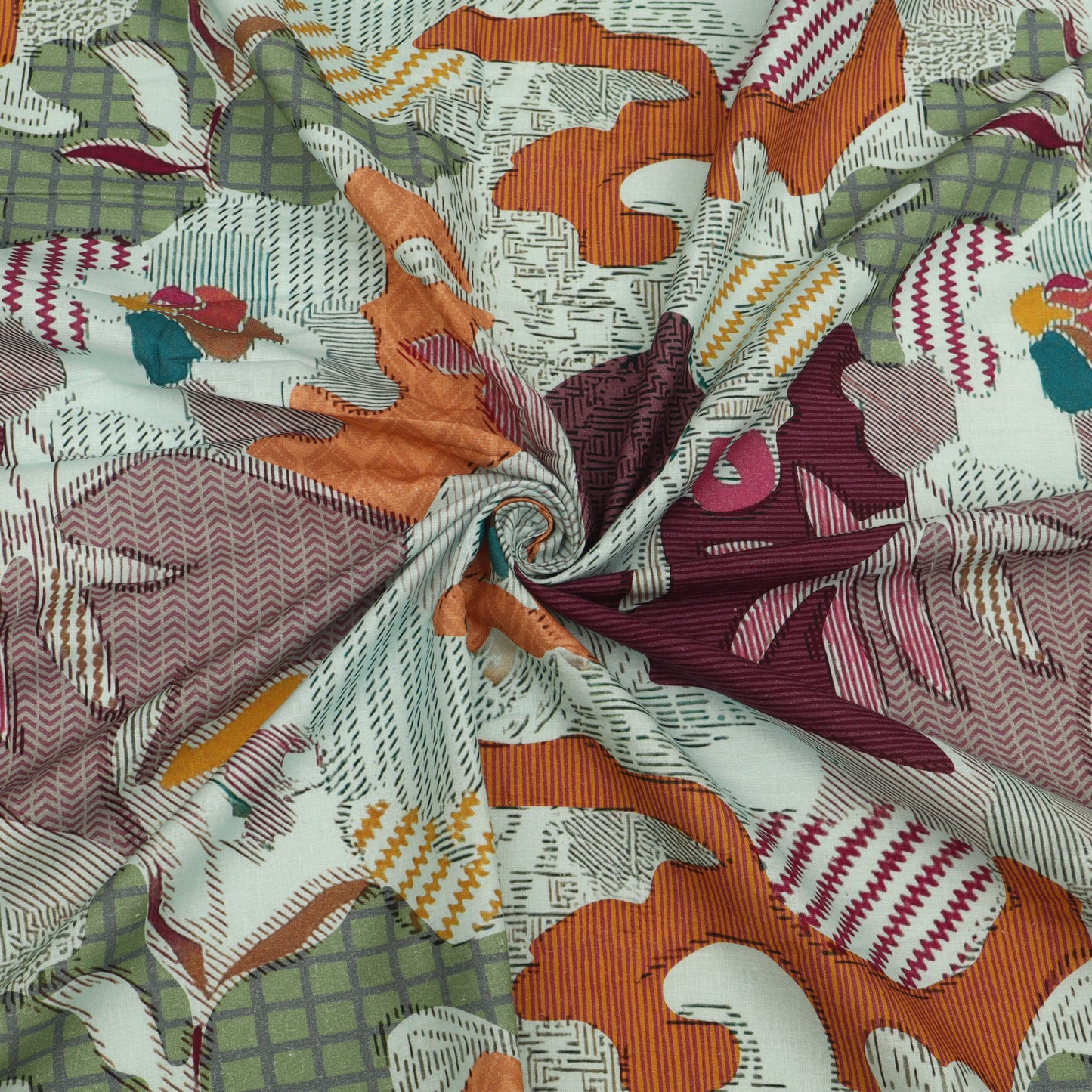 Cotton Digital Print Fabric
