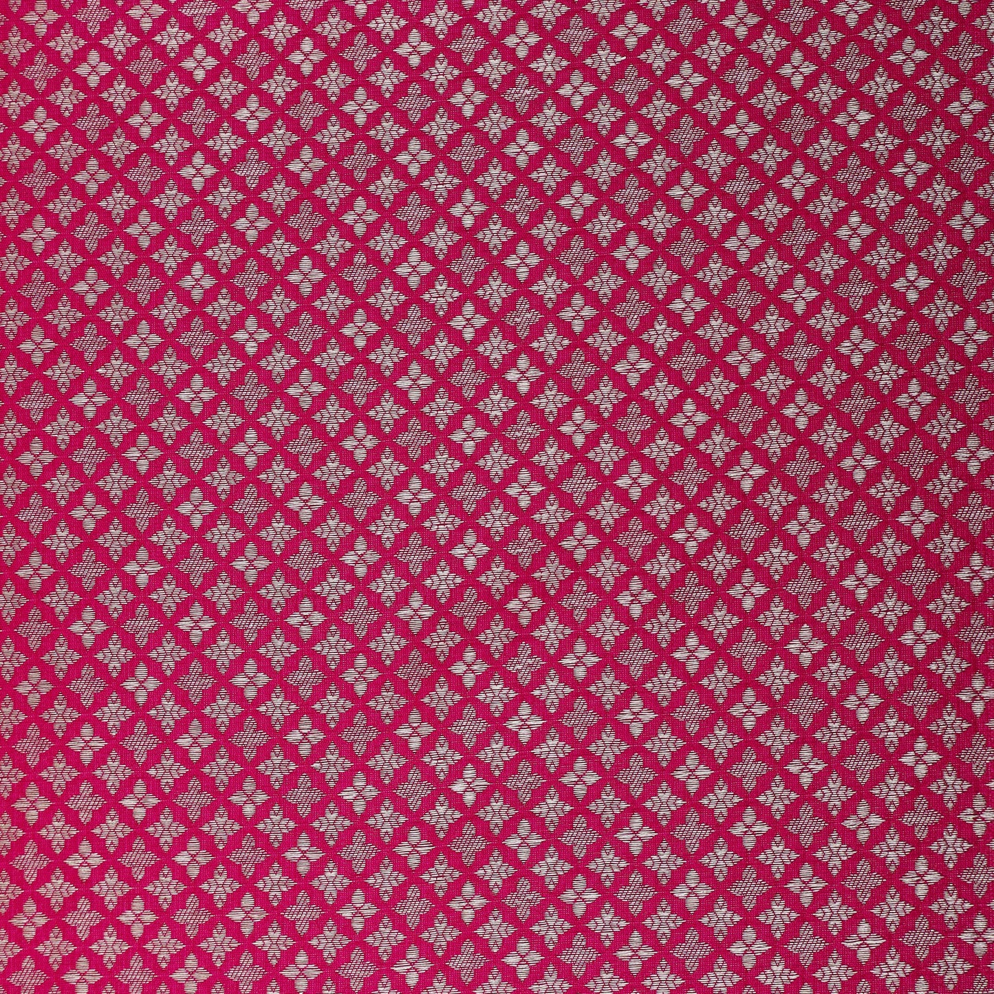 Pink Color Katan Meena Brocade Fabric