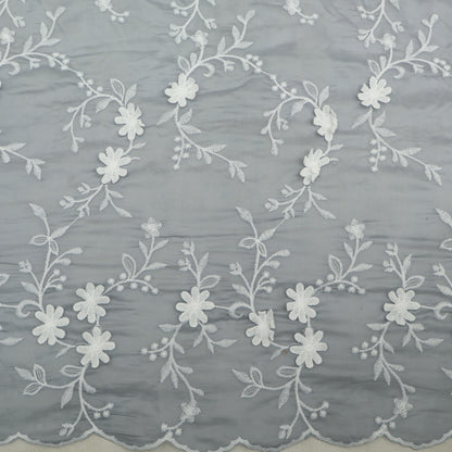 Organza Embroidery Fabric