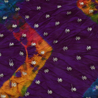 Pure Bandhani Brocade Fabric