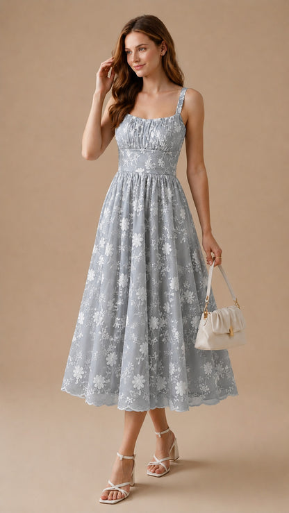 Organza Embroidery Fabric