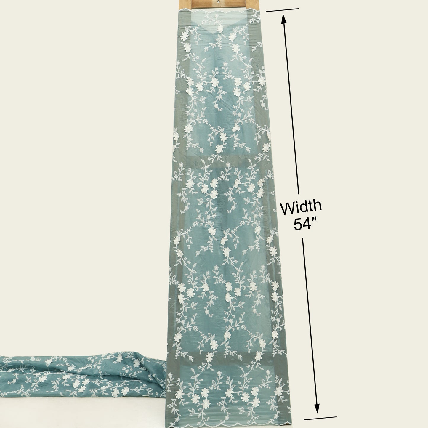 Organza Embroidery Fabric