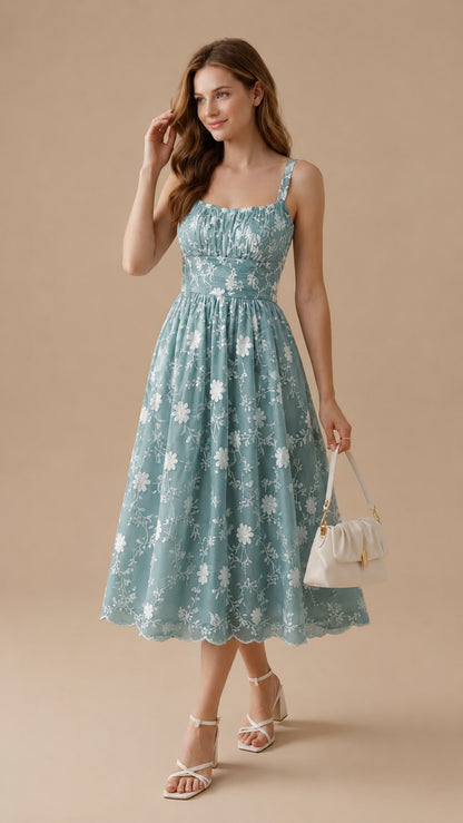 Organza Embroidery Fabric