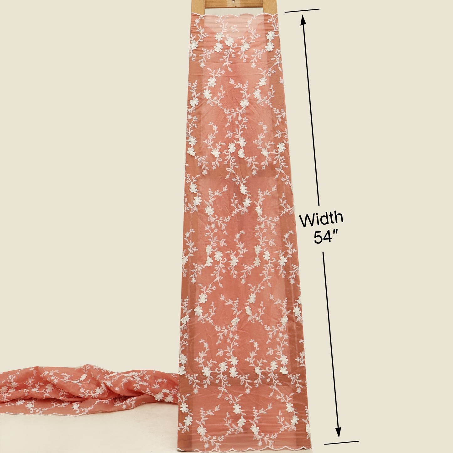 Organza Embroidery Fabric